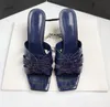 Genuine Leather Soft Women Slippers Designer Shoes Woman Sandals Female Slides tribute Lady Heels