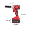 28000mAh Electric Wrench Power Borr Borstless PossChing Wrench Socket Wrench 21v Li Battery Hand Drill Installation Power Tools4687065