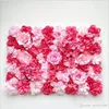 Blumenwand 40x60cm Seidenrose Kunstblumen Hochzeitsdekoration weiß rosa romantisch für Hochzeitshintergrunddekoration