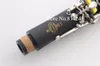 بوفيه العلامة التجارية الجودة 1825 B18 Clarinet 17 مفتاح BB الآلات الموسيقية مع أسود Case Bakelite Tube Leather Box7439721