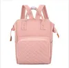 Sacos de fraldas mamãe mochila fraldas bolsas de alta capacidade mãe mochila maternidade doce cor designer moda viagem ao ar livre ba2632182