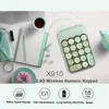 MOFII 24GHz Wireless Numeric Keypad Numpad 18 Keys SmallSize Digital Keyboard för Accounting Teller Laptop Notebook Cordless Min4996132