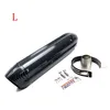 Universal Motorcycle escape tubos escape moto mivv muffler scooter db assassino longo / curto para kawasaki er6n r3 r3 bicicleta