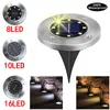 solar led outdoor lighting 8/10/16 LEDs Ground Light Waterproof Lawn garden lights for Home Yard Driveway Lawn Road