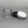 30g 30ml / 1 oz ricaricabile di plastica Vite Coperchio con Clear Base Svuotare vaso cosmetico per la bottiglia di Nail Powder Eye Shadow Container