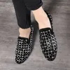 Gorąca sprzedaż-lato dorywczo mężczyźni sukienka buty Slip on Men Moccasin Moda Buty łodzi Mężczyźni Trampki Wedding Party Shoes Rozmiar 37-48