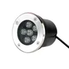 Utomhus LED Underground Ljusgolv Lampa IP67 Vattentät 3W / 6W / 9W 85-265V LED Utomhus Ground Garden Golv Yard Lampa Landskap Ljus