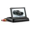 Foldable 4.3 Inch car Anti-Glare Color LCD TFT Rear View Monitor Display Screen
