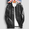 AYUNSUE Echtes Leder Jacke Männer Echte Schaffell Mantel Frühling Kurze Motorrad Jacke Mann Koreanische Veste En Cuir Homme KJ1457