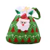 장식품 크리스마스 사탕 가방 산타 클로스 눈사람 선물 가방 어린이 저장소 메리 크리스마스 장식 새해
