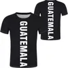 Gwatemala t shirt diy darmowa nazwa własna numer gtm t-shirt flaga narodowa kraj gwatemali hiszpański college drukuj zdjęcie gt odzież