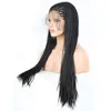Long Box Braids Braided Wigs Heat Resistant Wig Glueless Synthetic Lace Front Wig for Women with Baby Hair Cosplay Wigs1978187