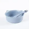 Tarwe Straw Baby Bamboo Servies Set Minimalistische Kinderen Gerechten Kom Set voor Baby Voeding Bowls Servies Servies