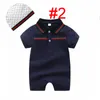 Baby Plaid Rompers Set Infant Baby Cotton Striped Jumpsuits Kids Lersure Boy Autumn Romper Suit Toddler Boy Pocket Onesies With Ha4755039