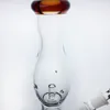 beaker bong beaker base water pipe 10'' borosilicate glass bong glass water pipe for Smoking Beaker Water Bongs Pipes with Flared mouthpiece