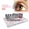 Kit de maquillage professionnel pour recourber les cils, colle pour cils, liquide pour permanente, tige pour les yeux