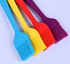 DHL Silicone Oil Brush Heat Resistance BBQ Basting brushes colorful home outdoor Baking Cooking BBQ tools