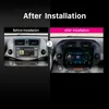 System nawigacji Radio Radio Radio GPS 10.1 cala Android na 2007-2011 Toyota RAV4 Wsparcie Wi-Fi USB Camera wsteczna DVR SWC