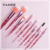 Maange 10pcs płynny makijaż makijażu makijażu Flash Sequins i szczotka do makijażu Essential Make Up Set8667399