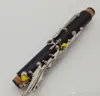 Buffet Crampon Blackwood Clarinet E13 Model Bb Clarinets Bakelite 17 Keys Musical Instruments with Mouthpiece Reeds