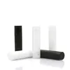 DIY Empty Lipstick Bottle Lip Gloss Tube Lip Balm Tube Container With Cap Clear Black White Sample Container F3079