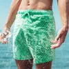 Men's Swimwear Color Changing Swim Trunks Boys Children Discoloration Beach Pants Shorts Swimsuit1