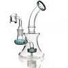 bekerbasis Bongwaterleidingen Rookaccessoires Hookahs Rookpijpen Glazen water Bongs met 14 mm Banger Heady Glass Oil Rigs