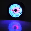 Universal 2 "52mm Black Shell Car Psi Turbo Gauge Blaue LED-Druckuhr Auto Meter + Halter1 Boost-Messgeräte