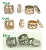 4st/lot Dam Dam Fashionabla Bohemia Vintage Elephant Joint Knuckle Rings Nya smycken Gratis frakt