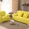 Couvercle de canapé élastique Sofa housse de coton pas cher Couvertures de coton pour salon housse Couverture du canapé 1/2/3/4 Seater1