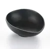 Melamine Dinnerware Black Frost Oval Ramen bowl Korean Restaurant A5 Melamine Big Bowls Melamine Tableware Wholesale SN2154
