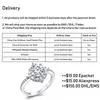 Limited Edition Wedding Ring Special Moment for Her Gift Simple Top Quality Silver Ring Engagement Anel Feminino2543669