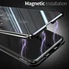 Magnetic Adsorption Tempered Glass Cases For Samsung Galaxy S20 Ultra S21 S10 Plus S22 S23 Note20