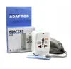 Adaptador de tomada de energia elétrica Adaptador de viagem internacional Adaptador de viagem Universal Tomada de viagem USB Charger Conversor UE UK US AU