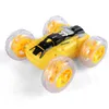 new car Double-sided 360 rotary tumble twisting stunt 2.4G charging light-resistant children's remote control car