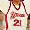 カスタムUMass Minutemen Basketball Jersey NCAA College Sean East Tre Mitchell T.Mitchell T.J.ウィークカールピエールサンバディアロキオンクレルジョー