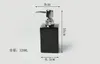320ml keramisk tvål dispenser vit svart flaska Hotell dusch gel hand sanitizer flaska med bambu bricka för kök badrum tillbehör