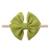 New 2020 bows baby headband cute nylon girls designer headband newborn designer headbands kids headband baby girls hair accessories