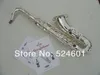 SUZUKI Bb Tenor Saxophone Surface Silvering Plated Brass Sax B Flat Musical Instrument with Case Mouthpiece Free Shipping