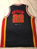 McDonald's All American Carmelo Anthony #22 Basketball Jersey White Red Navy Blue Retro Mens ed Custom Any Number Name Jerseys