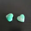 20-30mm Natural Beautiful Amazonite Quartz Crystal Heart Polished Stone Healing Natural Stones and Minerals Crystal Pendant Gift