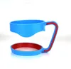 Nouveau support de poignée de tasse pour tasses de 30 oz poignées noires porte-gobelets de voyage portables en plastique verres de voiture poignées de tasses