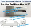 Max Open:0-125mm Stainless Tool Maker Vise Parts (Ultra Precision type) 230Lx98Wx80H, EDM-GRINDING-VISE Toolmake-Vise hold 125mm