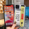 휴대 전화 케이스 패션 손목 밴드 브래킷 All-inclusive drop-proof silicone case for iphone 6s 7 8 xr xs 11 프로 맥스 플러스