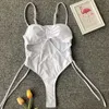 New Mulheres Sólidos Swimwear One Piece Bikini Senhora Push-up Bra Swimsuit Sexy Swimming Suit Beachwear Roupa