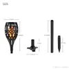 Solar LED Flame Torch Ljus Vattentät 96leds Dancing Flicking Light Control Outdoor Solar Led Fire Lights Garden Dekoration