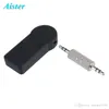 Bluetooth Receiver Portable 3.5mm Streaming Car Wireless AUX Audio Music Adapter med mikrofon för telefon / PC