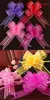 Nova 100 pcs Flower Garland Organza Organza Organza Fio puxe fitas fitas de casamento festa flor decoração presente