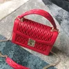 Borsa a tracolla Borse Borse Borsa a tracolla Moda Vendi nuove borse a tracolla da donna pieghettate con lettera semplice di alta qualità Shipp260G