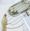 2st Handgjorda metallkedjor Solglasögon ReadingGlasses Kedja Exqusite Dekorerad Anti-Slip Rope String Neck Cord Retainer Silicon Loop